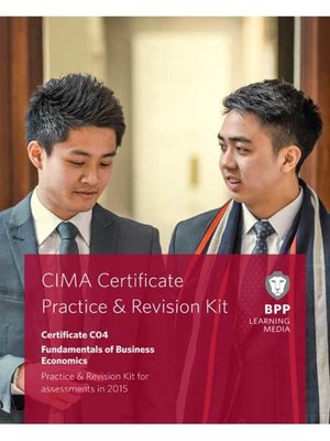 cover image of CIMA Fundamentals of Business Economics
